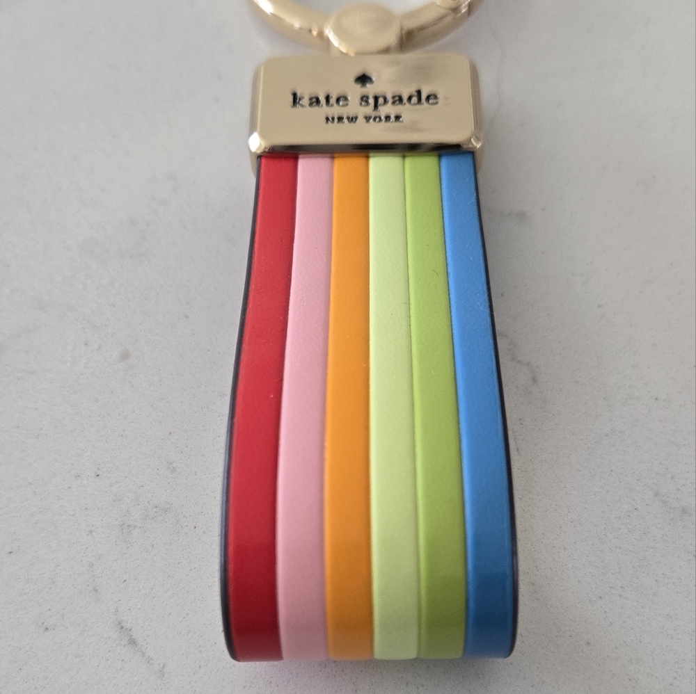 Kate Spade Rainbow Keychain - Picture 3 of 11